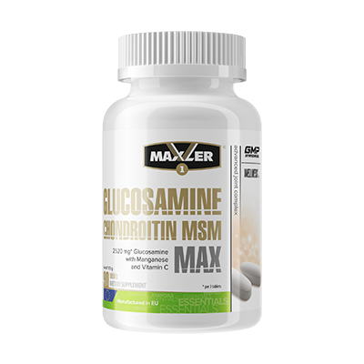 Maxler Glucosamine&Chondroitin MSM MAX 90 таблеток