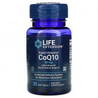 Life Extension Super Ubiquinol CoQ10 50 мг 30 гелевых капсул