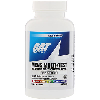 GAT Essentials Men's Multi+Test 60 таблеток