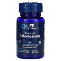 Life Extension Optimized Ashwagandha 60 вегетарианских капсул