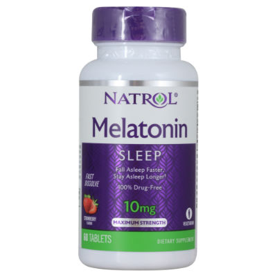 Natrol MN 10 мг 60 быстрорастворимых таблеток