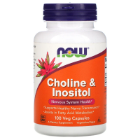 NOW Choline&Inositol 500 мг 100 капсул