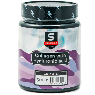 SportLine Collagen with Hyaluronic acid 300 г 