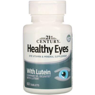 21st Century Healthy Eyes с лютеином 60 таблеток