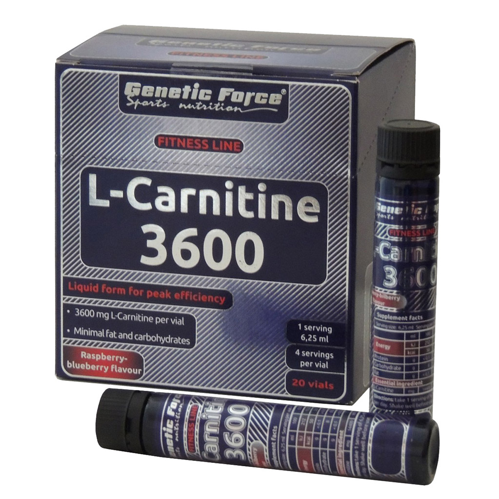 Genetic Force L-carnitine 3600 1 ампула
