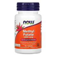NOW Methyl Folate 1000 мкг 90 таблеток
