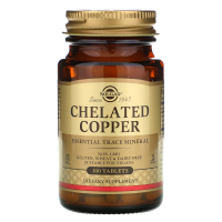 Solgar Chelated Copper 100 таблеток