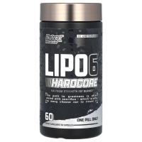 Nutrex Lipo-6 Hardcore (maximum fat burner) 60 капсул