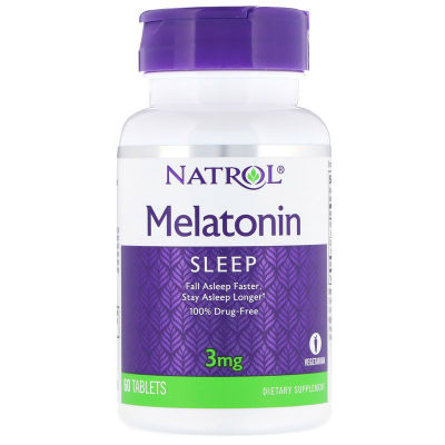 Natrol Melatonin 3 мг 60 таблеток