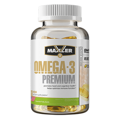 Maxler Omega-3 Premium 60 гелевых капсул