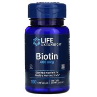 Life Extension Biotin 100 капсул