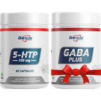 GeneticLab Stack 5-HTP 90 капсул + Gaba 90 капсул