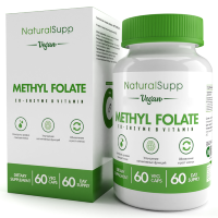 NaturalSupp Methyl Folate 400 мкг 60 вегетарианских капсул