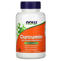 NOW Curcumin 60 вегетарианских капсул