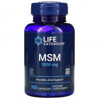 Life Extension MSM 1000 мг 100 капсул