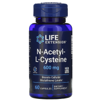 Life Extension N-ацетил-L-цистеин (NAC) 600 мг 60 капсул