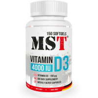 MST Vitamin D-3 4000 IU 150 капсул