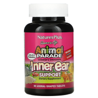 NaturesPlus Animal Parade Inner Ear 90 жевательных таблеток