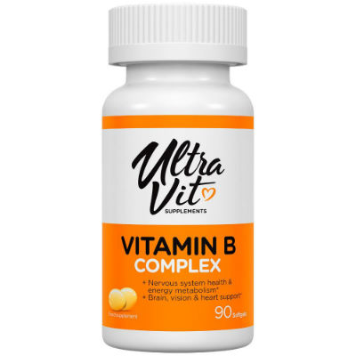 UltraVit Vitamin B Complex 90 гелевых капсул