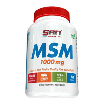 San MSM 1000  мг 120 капсул