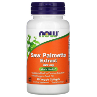 NOW Saw Palmetto Extract 320 мг 90 вегетерианских гелевых капсул