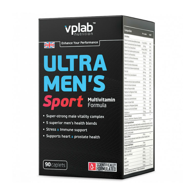 VPLab Ultra Men's Sport Multivitamin Formula 90 таблеток